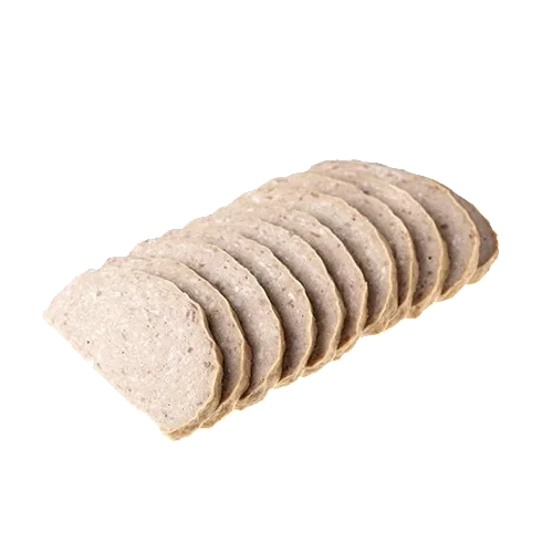 Köttfärslimpa skivad stekt