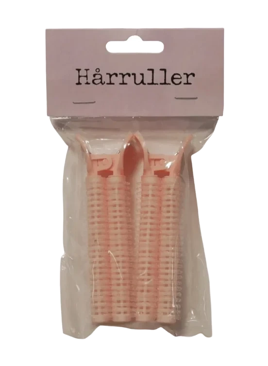 Hårruller Rosa 2stk