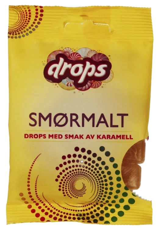 Smørmalt 48g Drammendrops