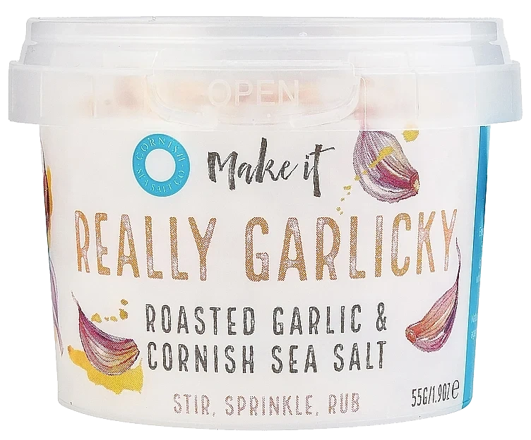 Really Garlicky Salt 55g Cornish