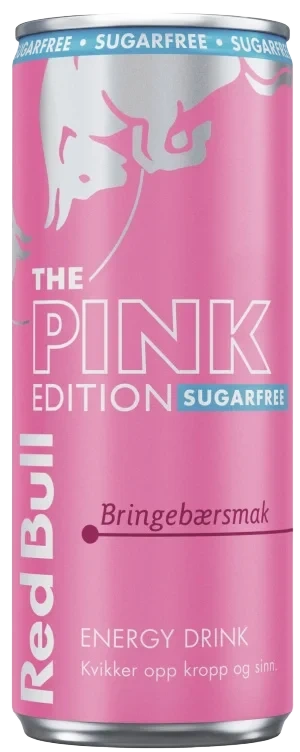 Red Bull 250 ml u/sukker Pink edition