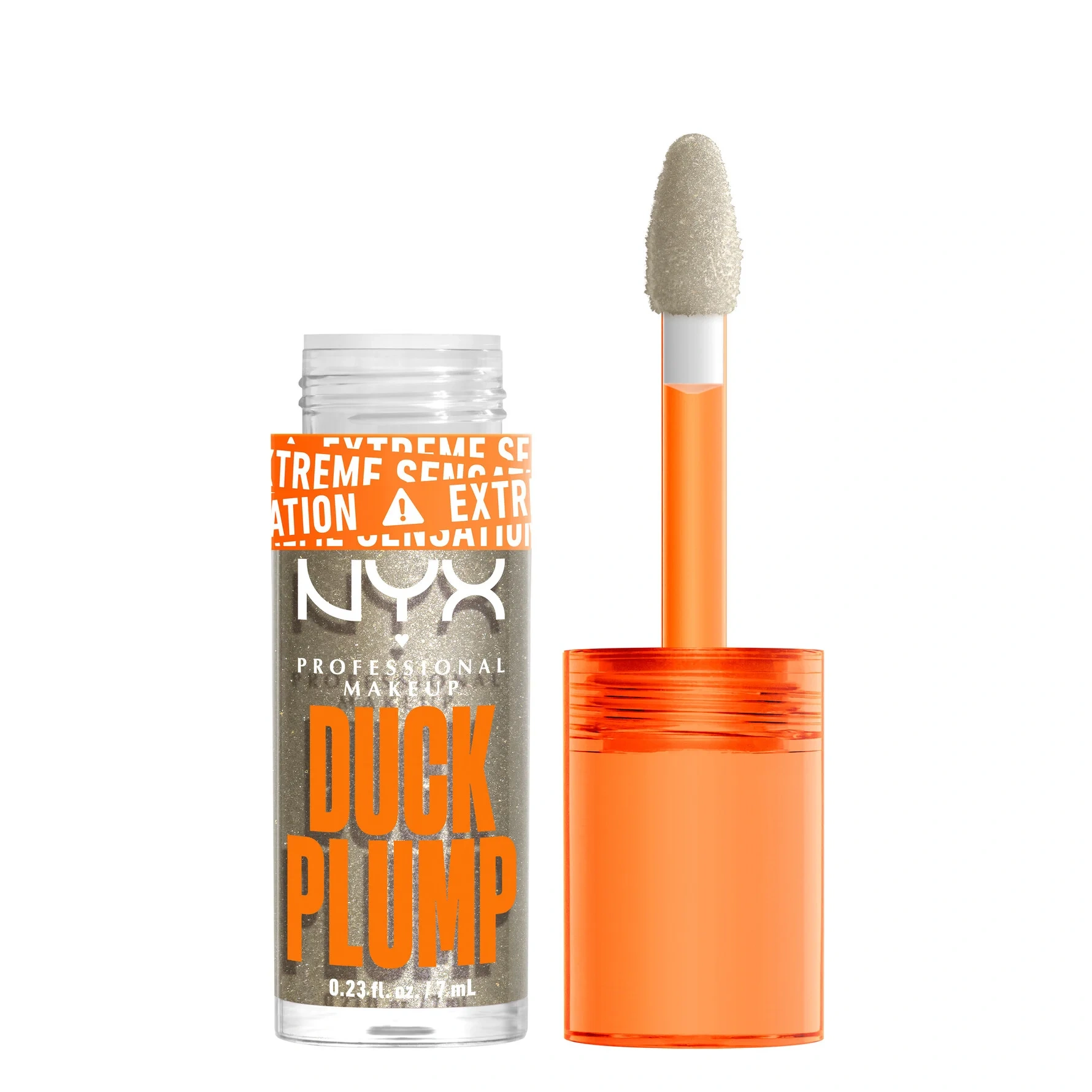 NYX PROFESSIONAL MAKEUP Duck Plump Trickz Lip Gloss 20 Quazy Silver
