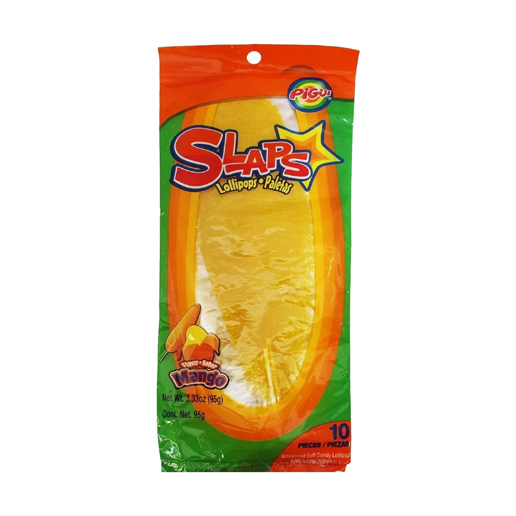Pigui Slaps Mango 95 g (DATOVARE)