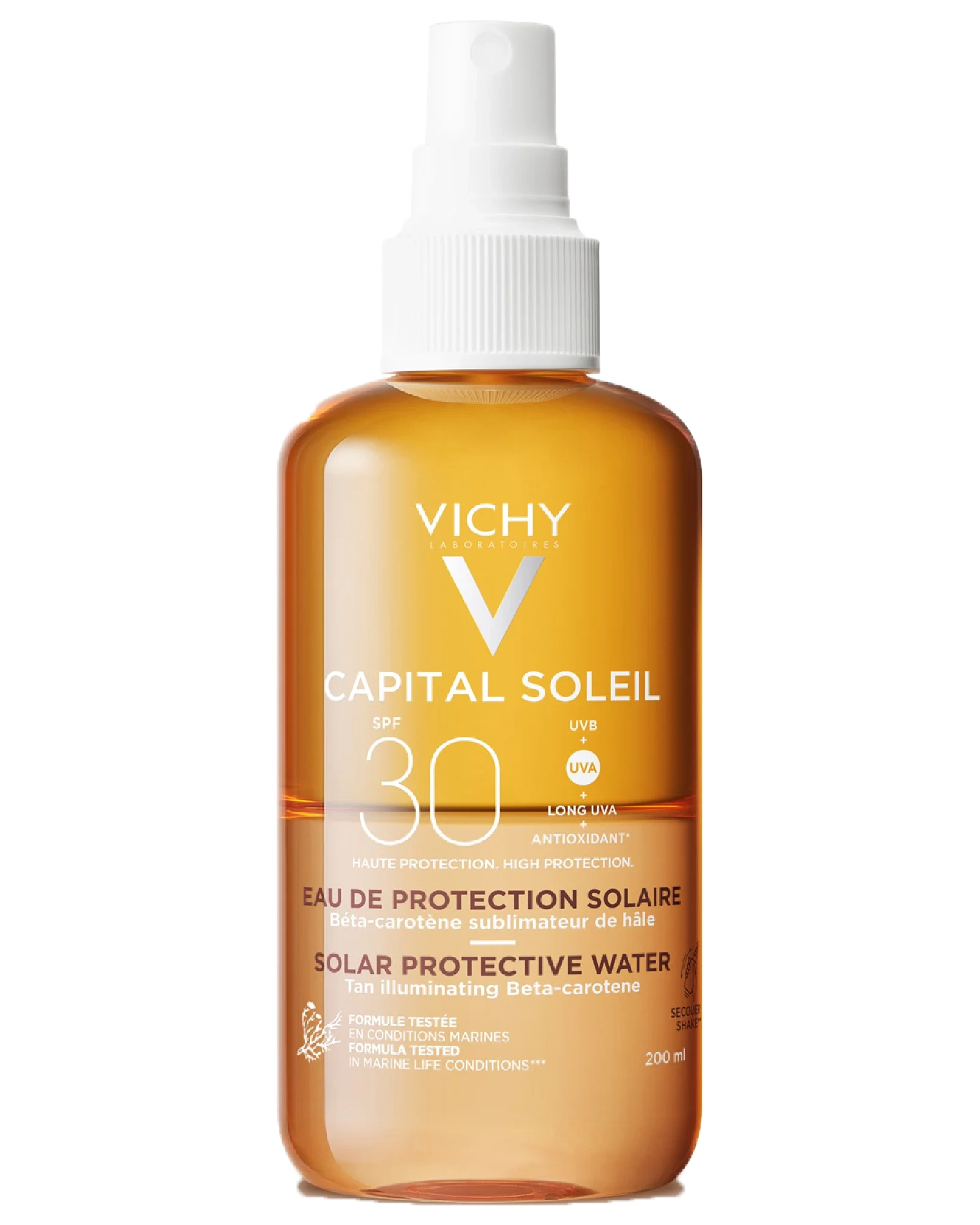 Vichy Capital Soleil Tan Protective Water SPF30, 200 ml