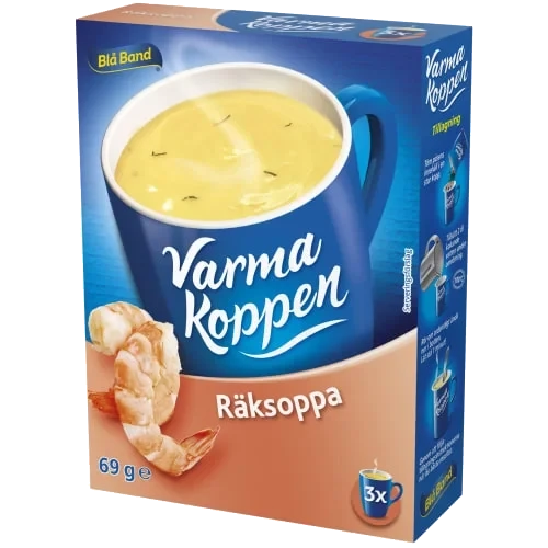 Räksoppa Varma Koppen Pulver