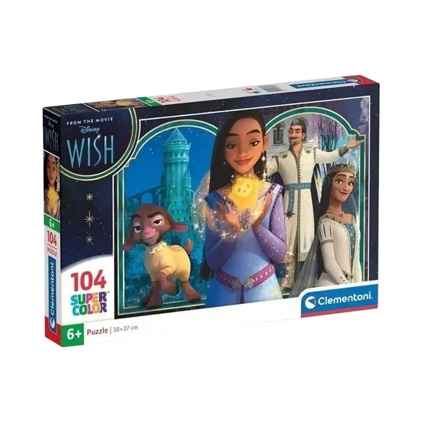 Puslespill 104 Brikker - Disney Wish
