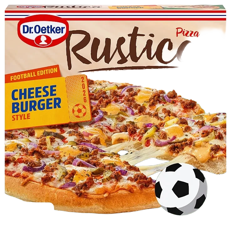 Rustica Cheeseburger 433g Dr.Oetker