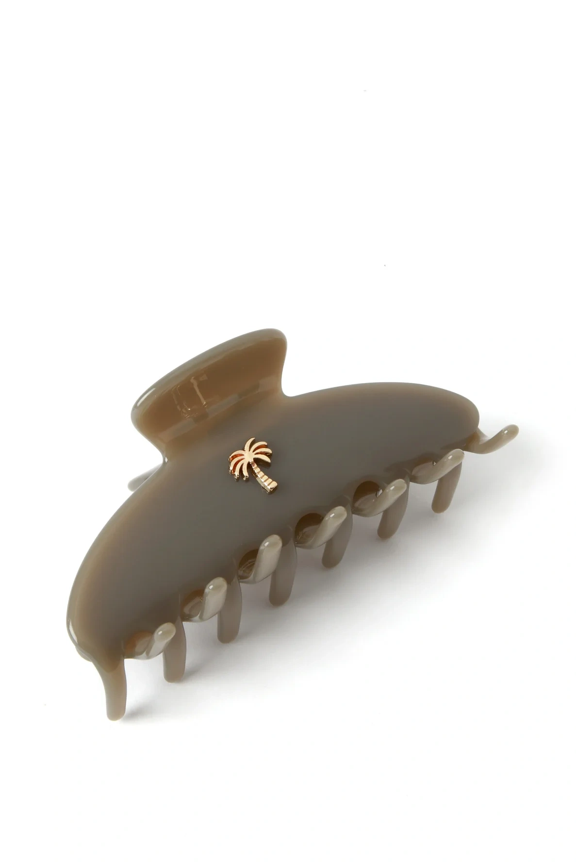 Fan Palm Hair clips Fan Palm Hair Clips Grey