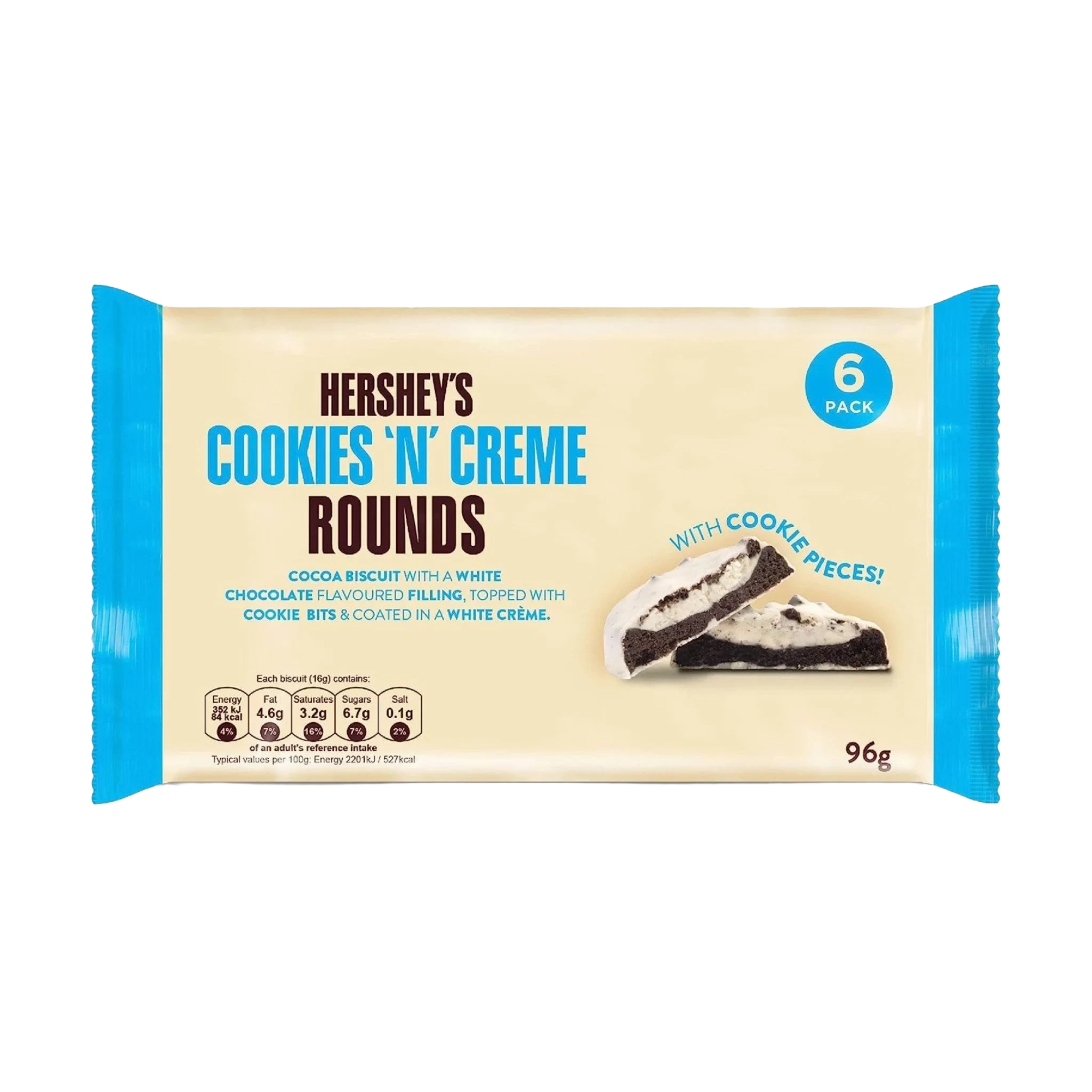 Hershey's Cookies 'n Creme Rounds 96 g DATOVARE