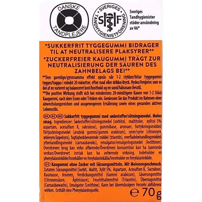 Tuggummi Dental Care Melon