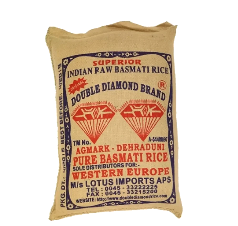 Double diamond indisk basmati ris