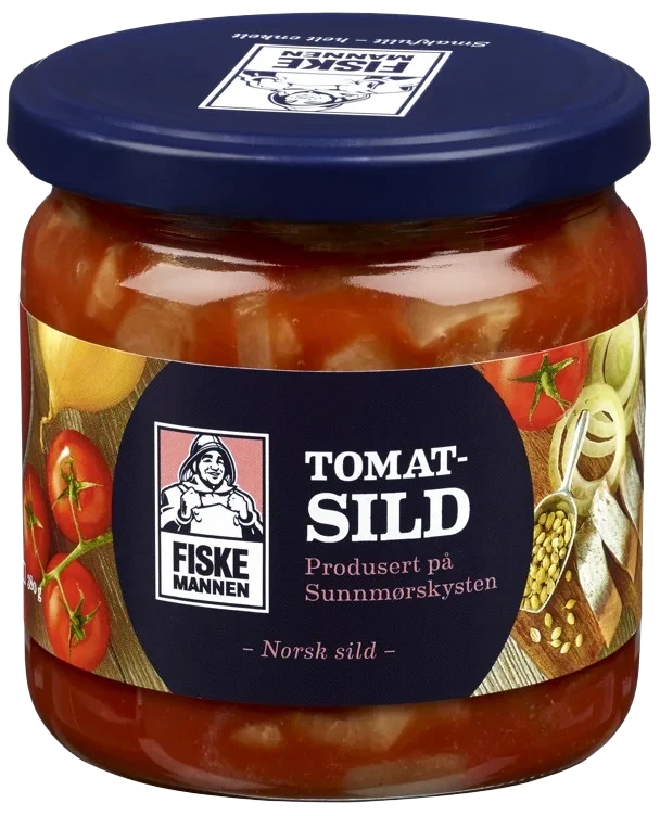 Tomatsild 380g Fiskemannen