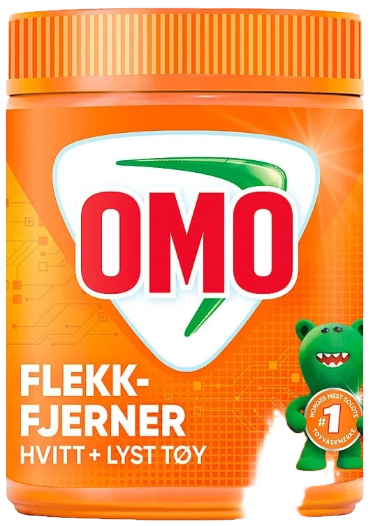 Flekkfjernerpulver Hvitt 460g Omo