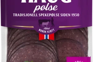 Haugpølse Skivet 150g Enh