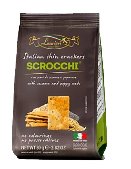 Laurieri Scrocchi Sesame & Poppy Seeds