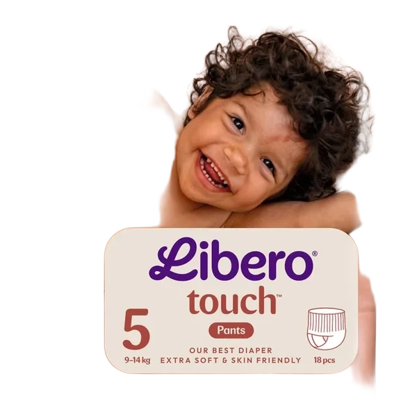 Libero Touch Pant Str.5 18stk