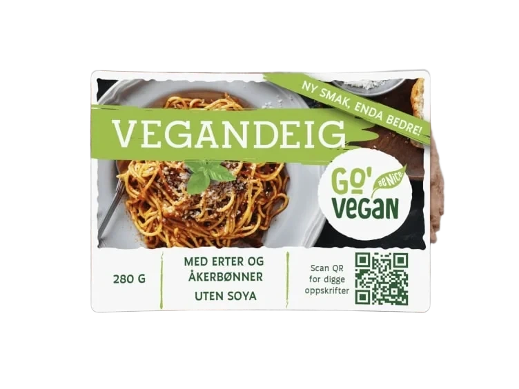 Vegandeig 280g Go'Vegan