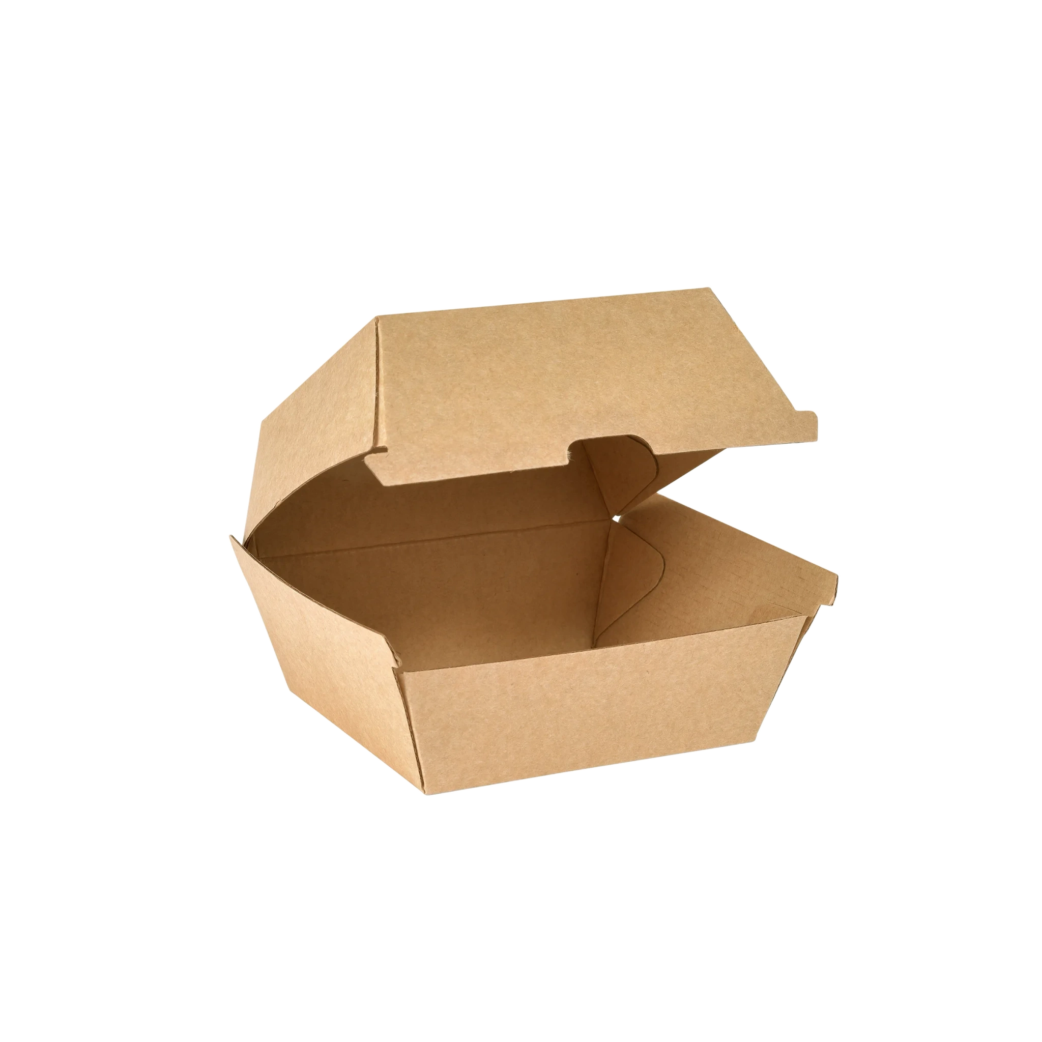Boks i Kartong m/Hengslet Lokk Brun 500ml