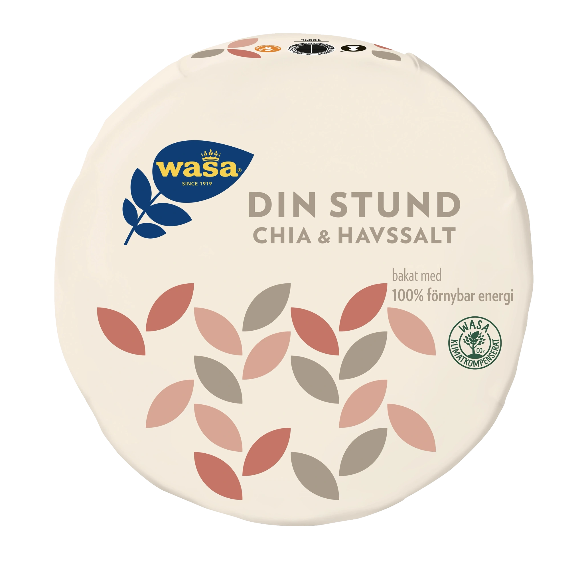 Knekkebrød Din Stund Chia & Havsalt 260g