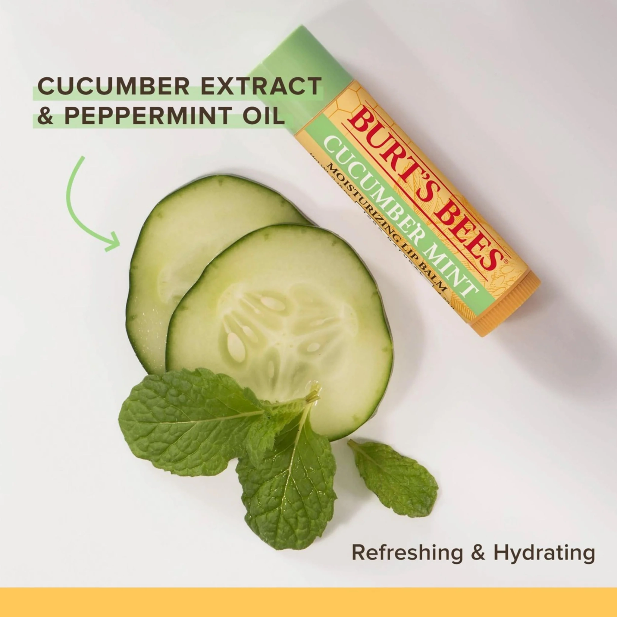 Burt's Bees Lip Balm Freshly Picked, 4 x 4,25 g