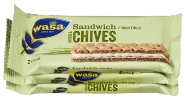 Wasa Sandwich Gressløk 3x37g