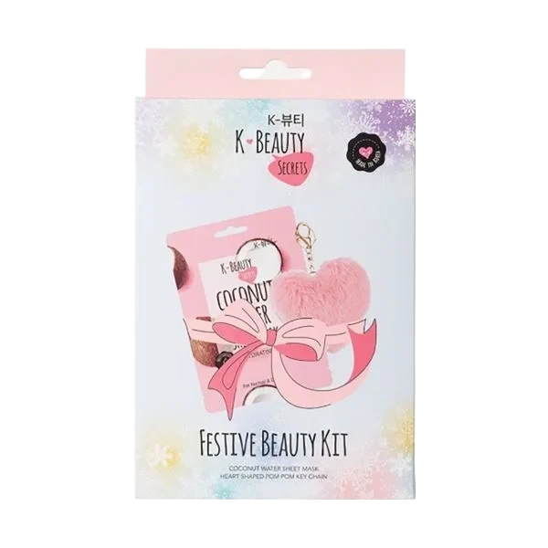 Festive Beauty Kit - Keychain & Sheet Mask