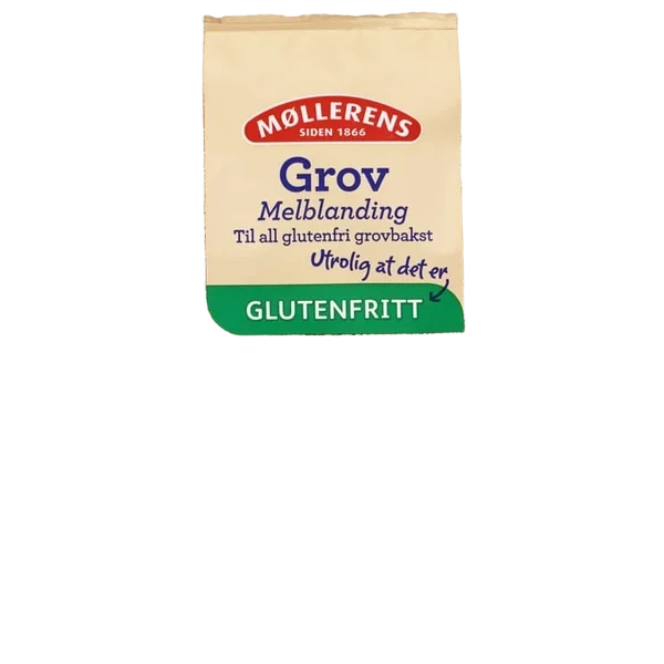 Melblanding Grov glutenfri 700g Møllerens