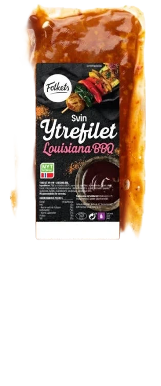 Svin Ytrefilet Louisiana Ca500g Folkets