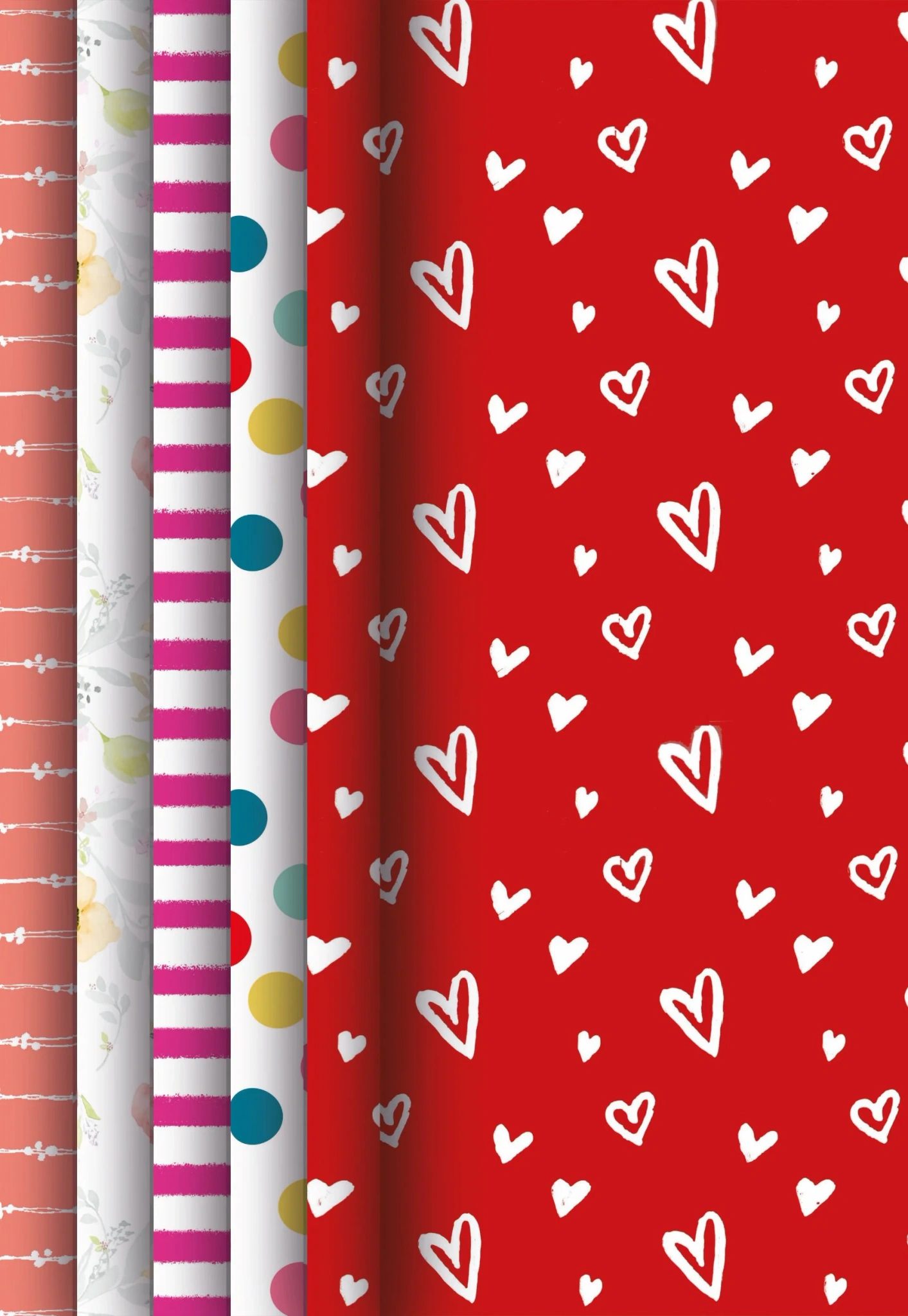 Geschenkpapier Red Dreams
