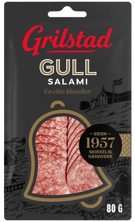 Gullsalami 80g Grilstad