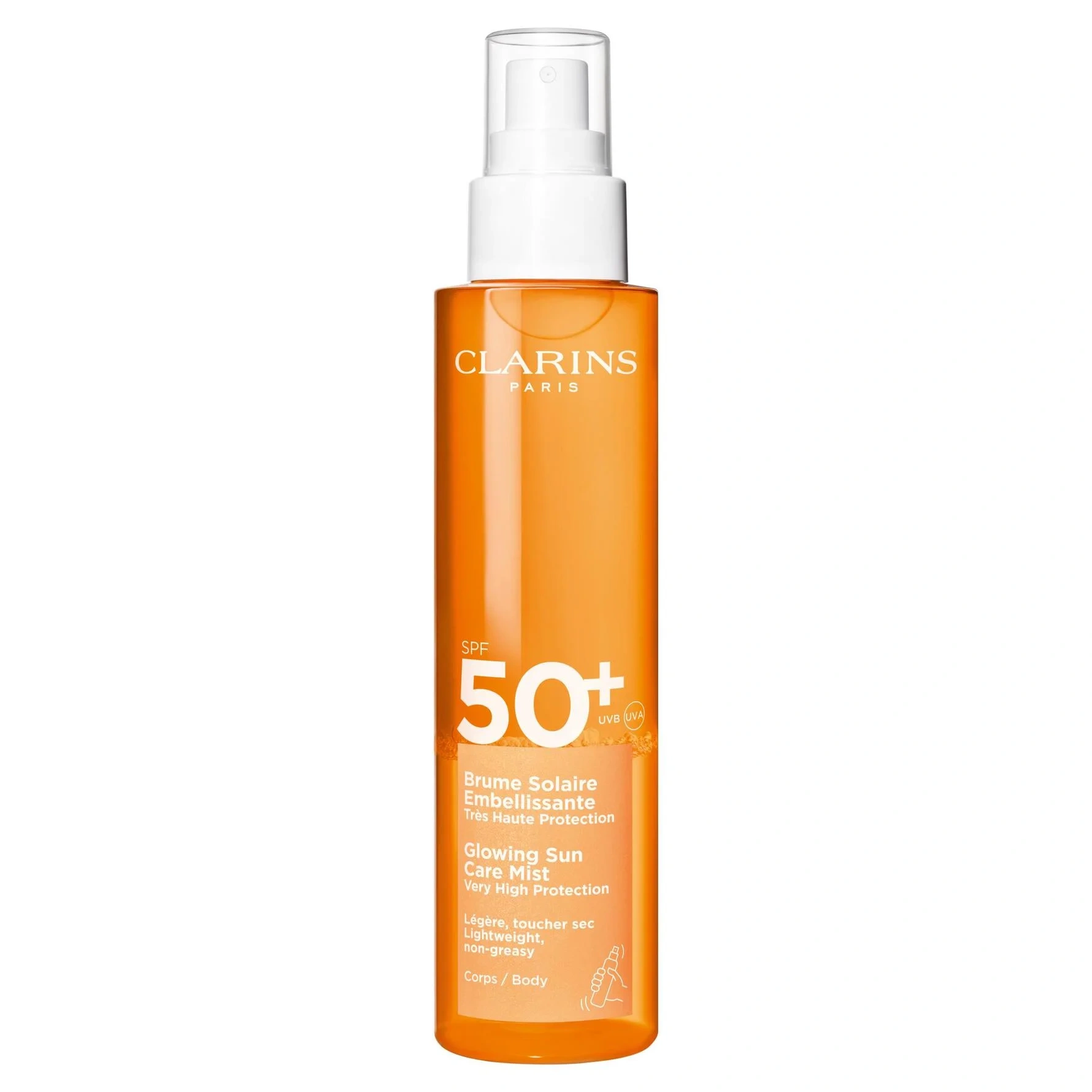 Clarins Glowing Sun Care Mist SPF50+ 150 ml