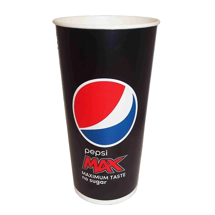 Kalddrikksbeger 0,5l  pepsi  50stk