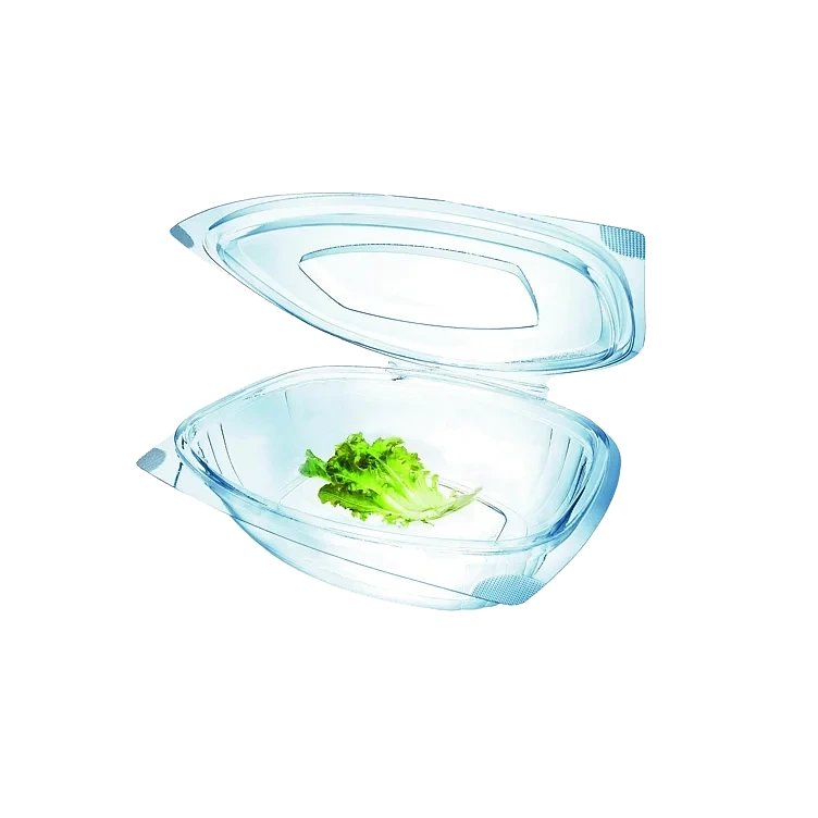 Salatbeger med hengslet lokk rpet 750ml     56stk