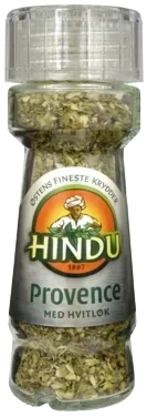 Provence/hvitløk Kvern Glass Hindu