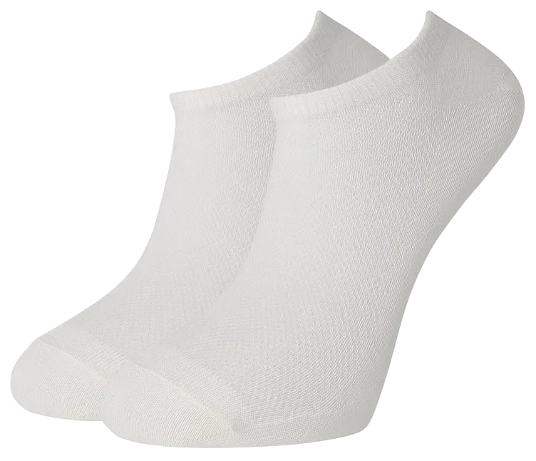 Wool Anklesocks X2 White 37-40 pr