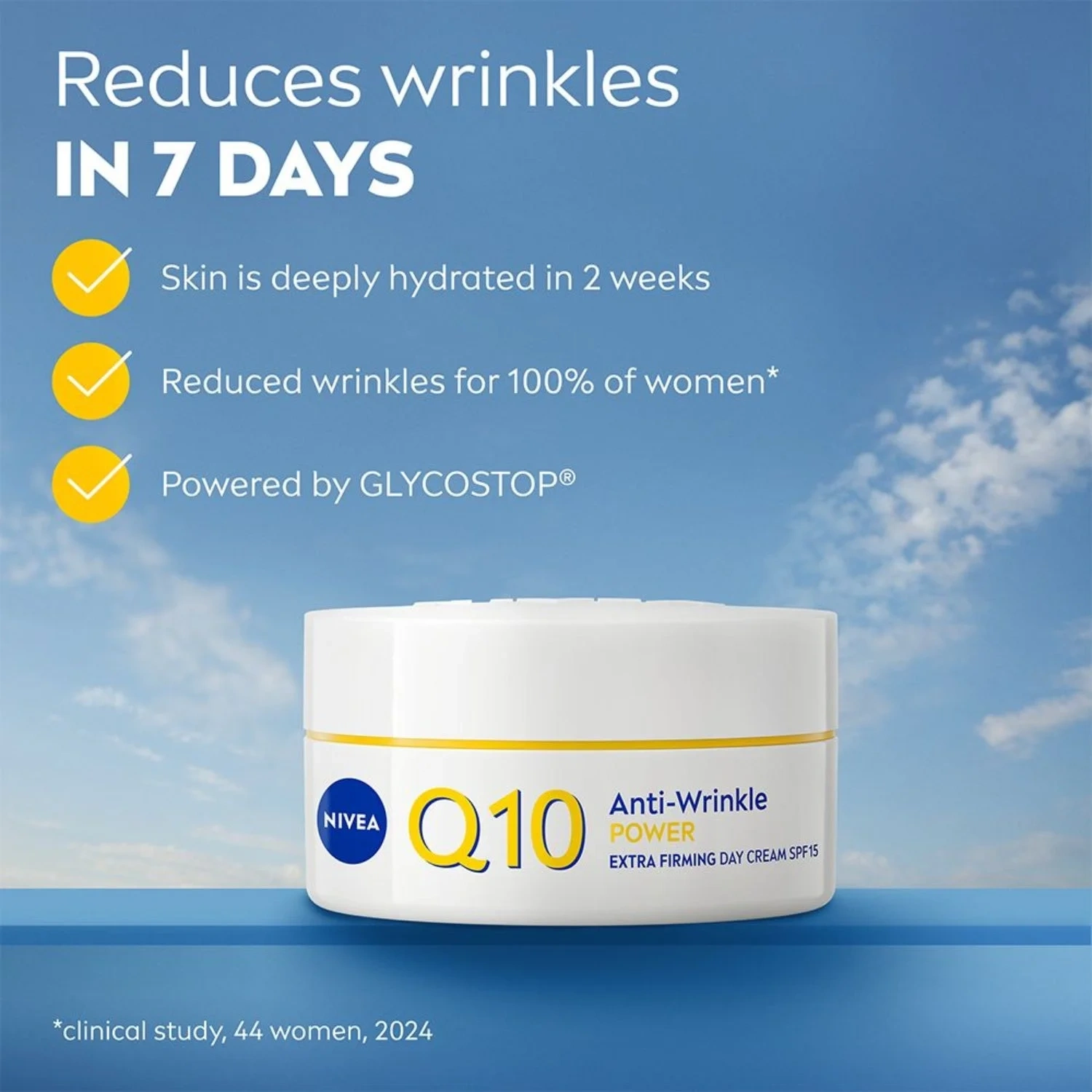 NIVEA Q10 Power Firming Day Cream SPF15