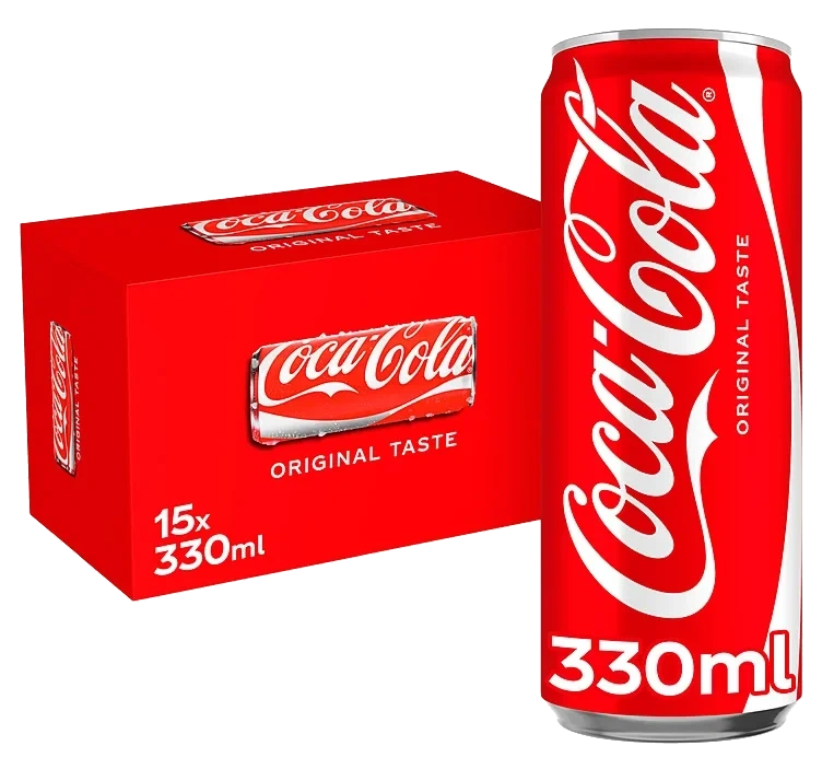 Coca-Cola 0,33lx15 boks Sleek