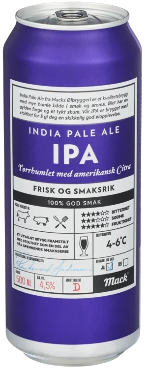 Mack Ipa 4,5% 0,5l boks