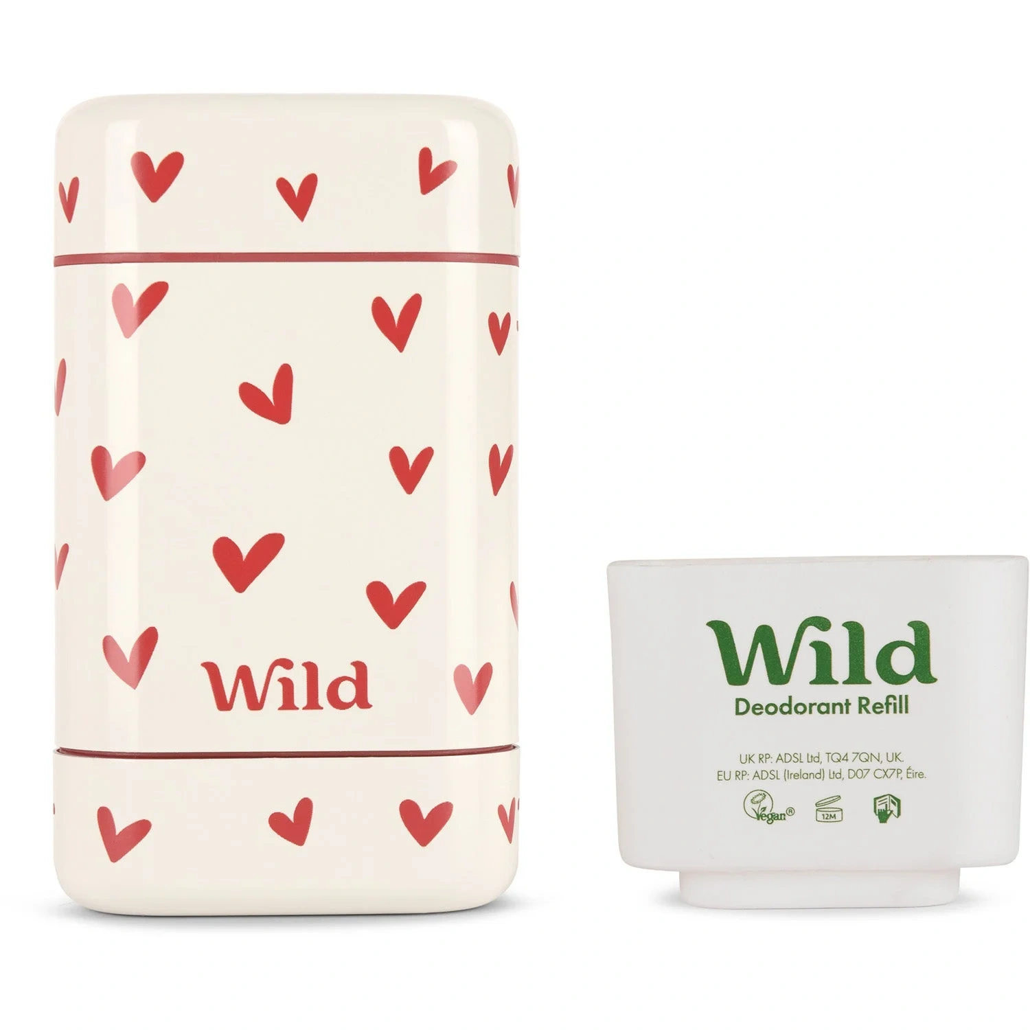 Wild Deo Stick Heart Case Pink Grapefruit Lime