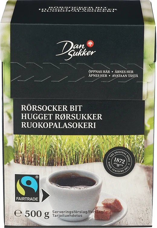 Rörsocker Bit Fairtrade