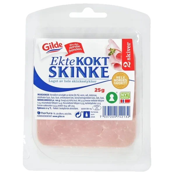 Kokt Skinke Kuvert 2 Skiver Gilde