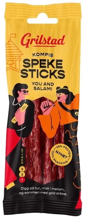 Kompis salami spekesticks  60g