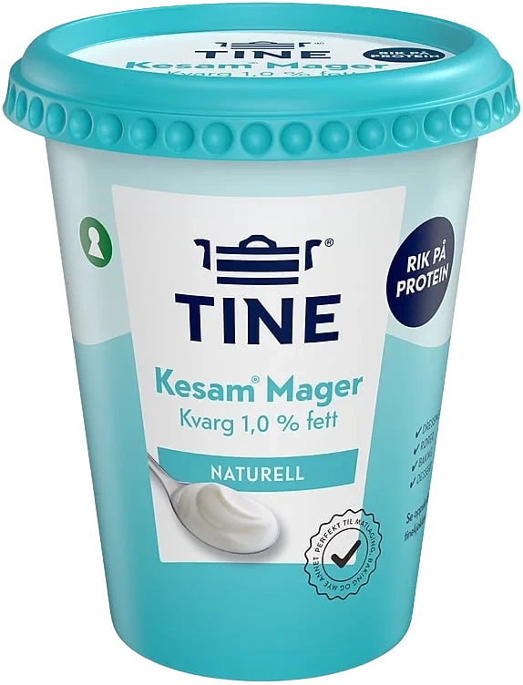 Kesam mager naturell  420g