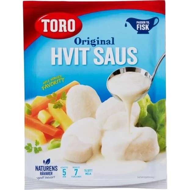 Hvit Saus Toro 38g