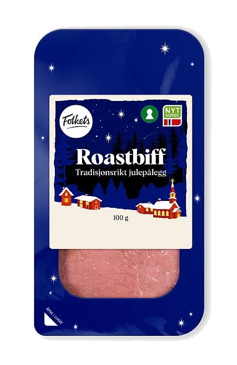 Roastbiff 100g Folkets