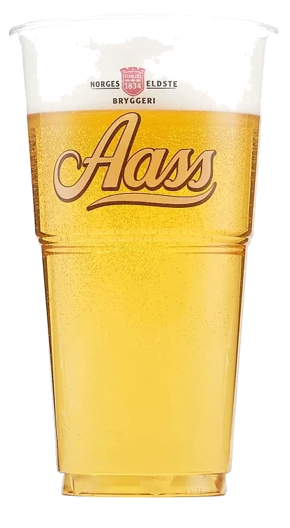 Aass plastglass 50cl pla  800stk