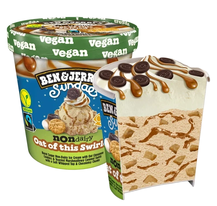Ben&Jerry's Non Dairy Oat Of This Swirl 427ml
