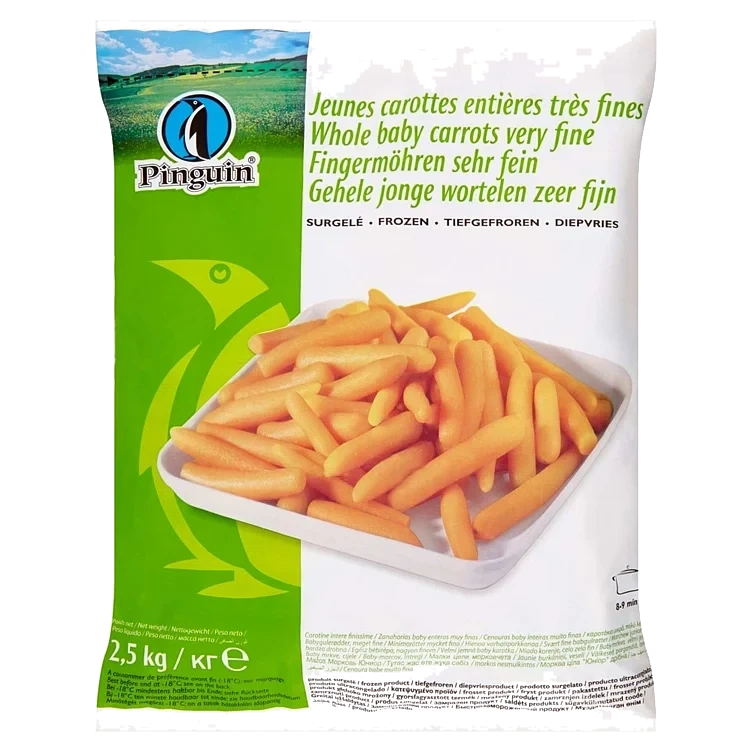 Babygulrøtter  4x2,5kg    t  kg