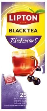 Lipton blackcurrant tea 40g  25bg