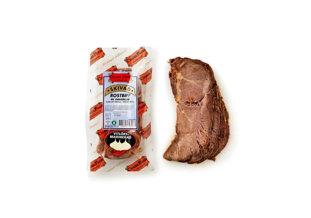 Grillad skivad ros